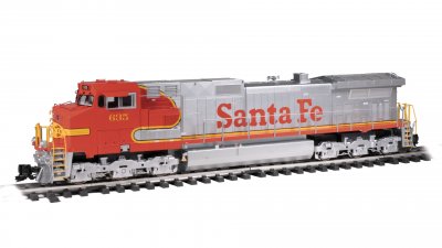 Bachmann USA Dash-9 - Santa Fe #635 G Gauge 90905