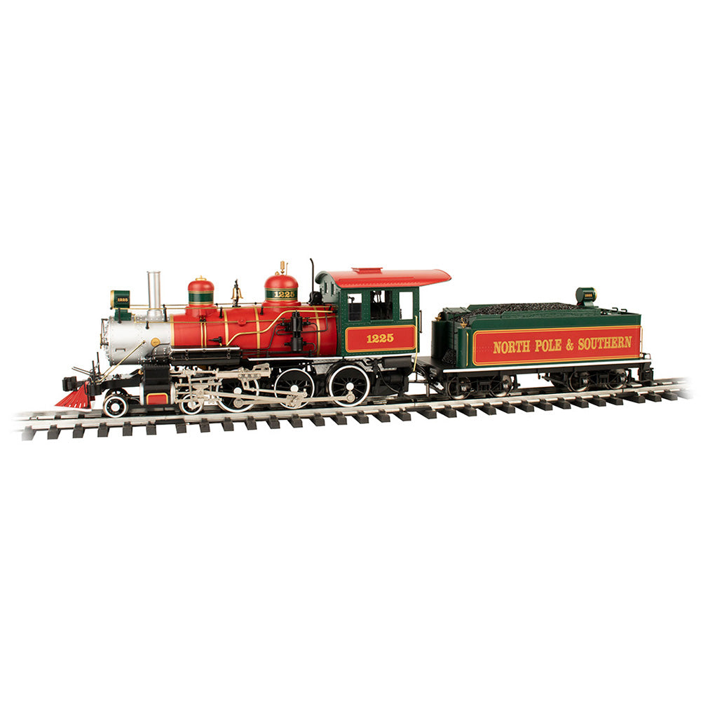 Bachmann USA 4-6-0 - Christmas - NP&S #1225 G Gauge 91805
