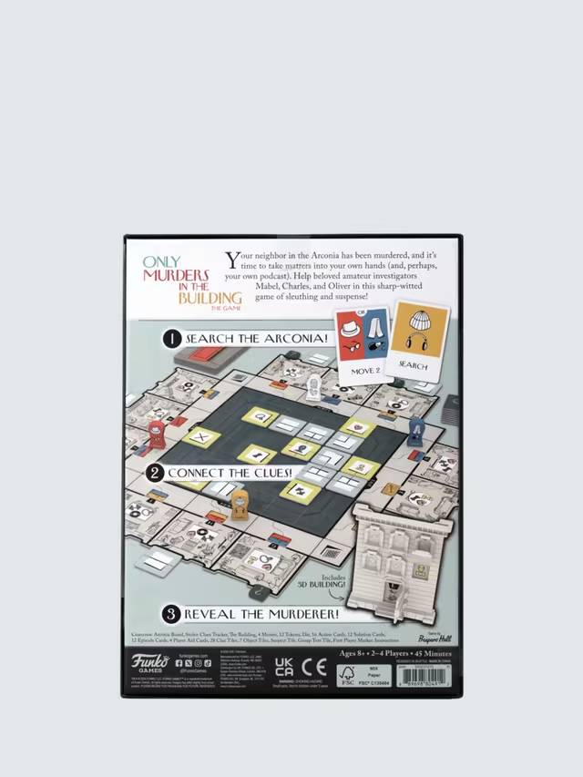 Only Murders in the Building The Board Game from Funko Age 8+