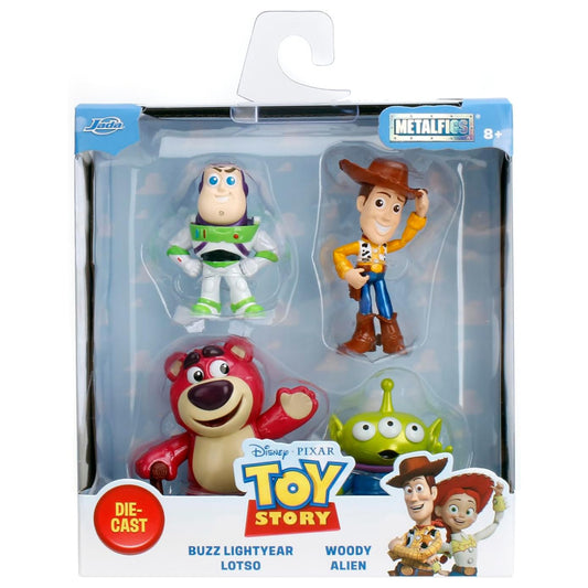 Jada Disney Pixar Toy Story 2.5" Metalfigs Diecast Figure 4-Pack