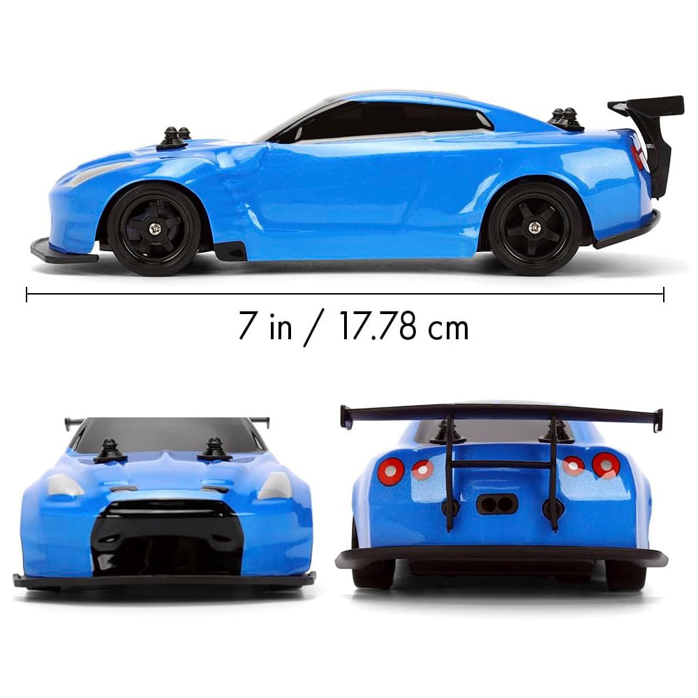 Jada Fast & Furious 2009 Nissan GT-R (R35) Ben Sopra 1:24 RC Car Toy