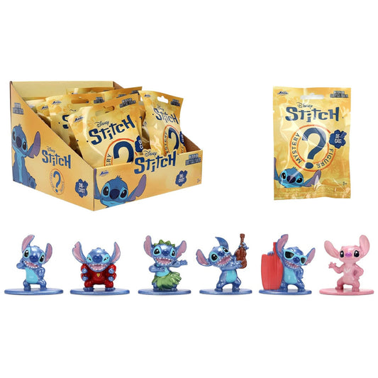 Jada Disney Stitch Nano Metalfigs Diecast Figures in Blind Bags