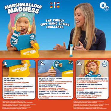 Marshmallow Madness - Tiny Hands Eating Game Age 8+