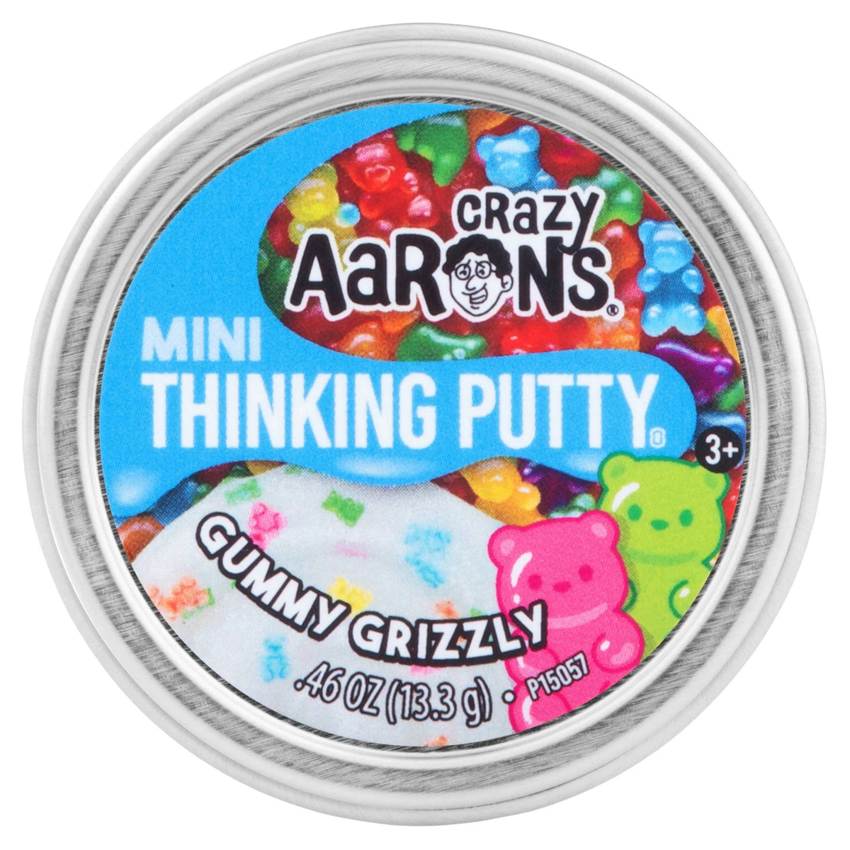 Crazy Aaron's Gummy Grizzly Thinking Putty Mini Tin