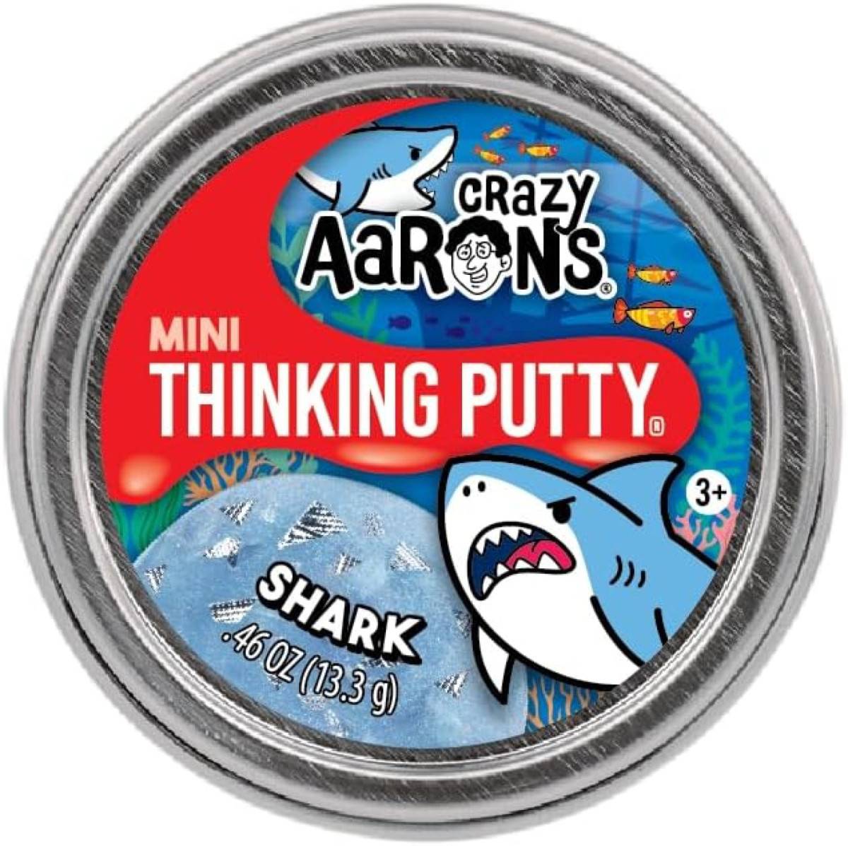 Crazy Aaron's Shark Thinking Putty Mini Tin