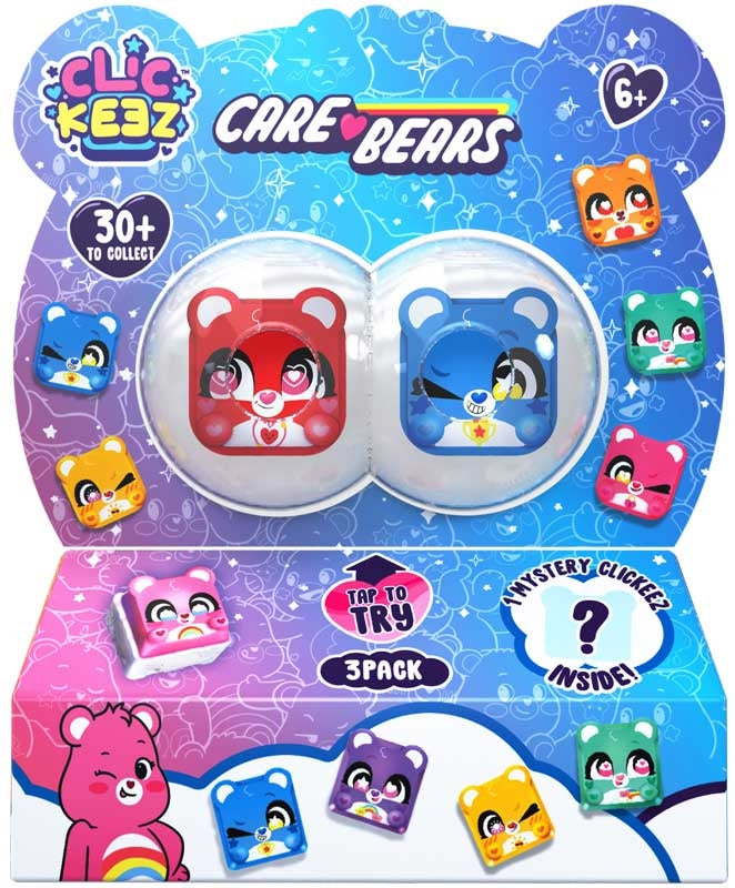 Clickeez Care Bears - 3-Pack Age 6+