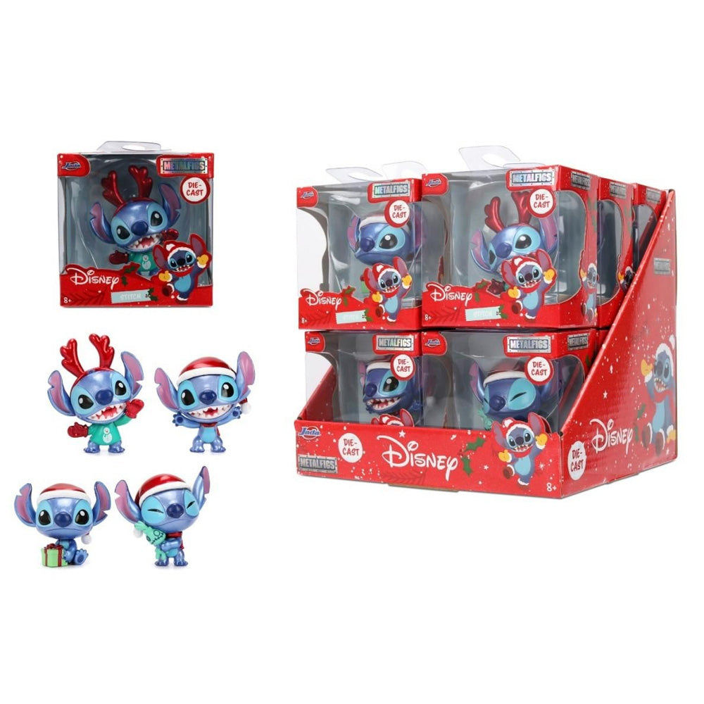 Jada Disney Stitch Christmas Seasonal 2.5" Diecast Metal Figures