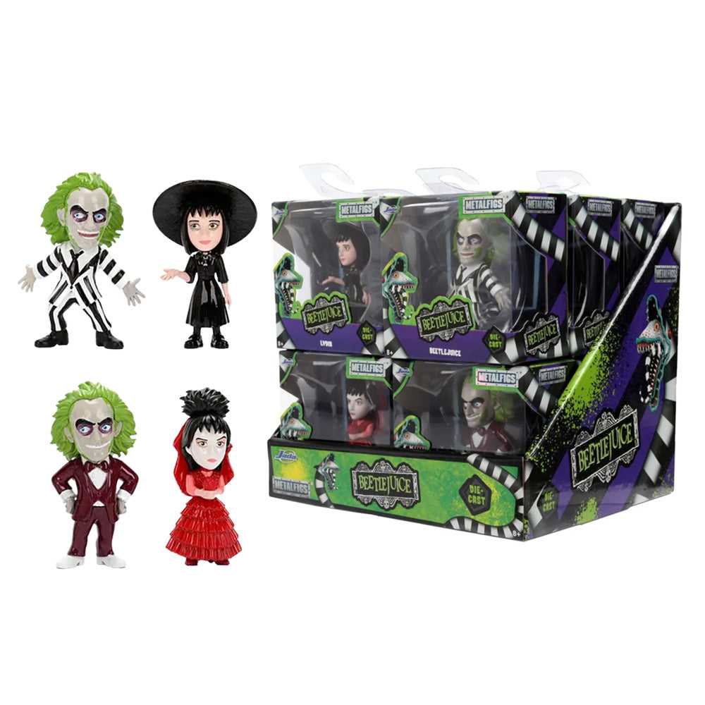 Jada Beetlejuice 2.5" Metalfigs Diecast Metal Figures