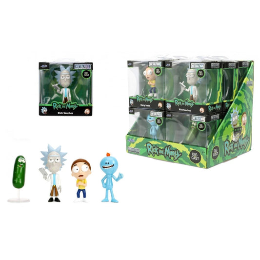 Jada Rick & Morty 2.5" Metalfigs Diecast Metal Figures