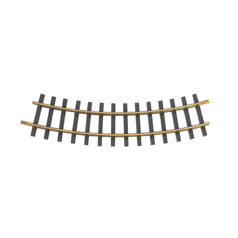 Bachmann USA Brass 4' Diameter Curved Track (12/Box) G Gauge 94653
