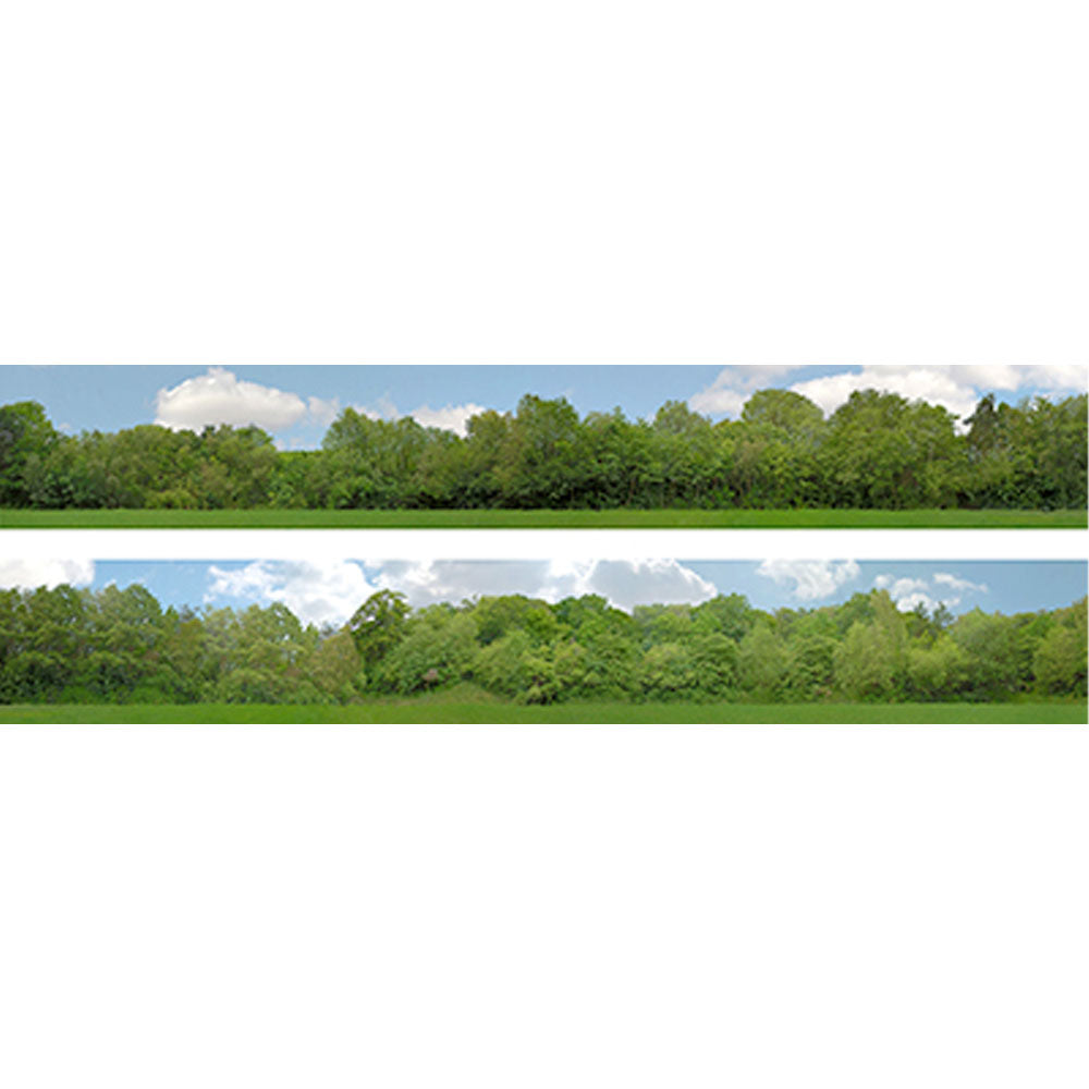 Art Printers N Gauge Trees 9" High Backscene N149A