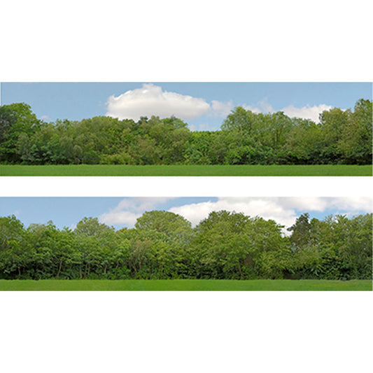 Art Printers OO Gauge 15" High Trees Backscene 149A