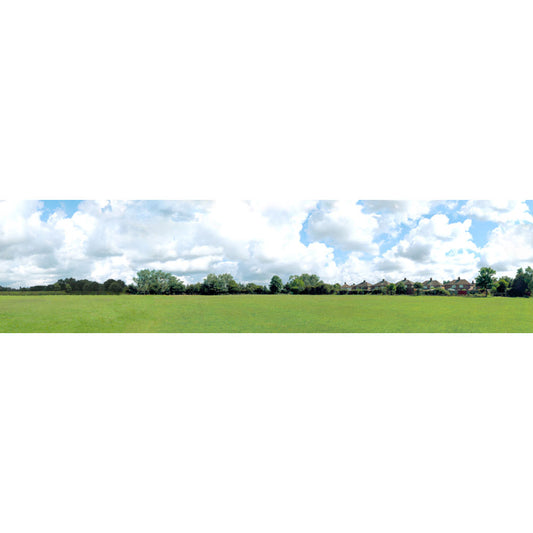 Art Printers Into The Town OO Gauge 15in High 10ft Long High Backscene 106B