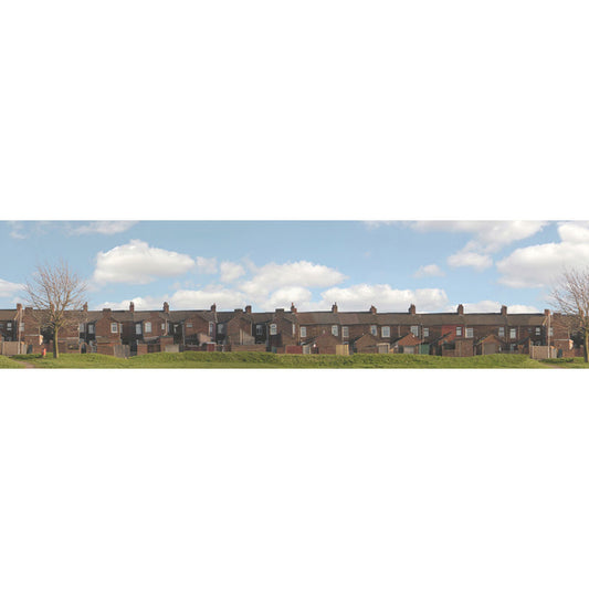 Art Printers Terraced House Backs OO Gauge 15" Backscene 401