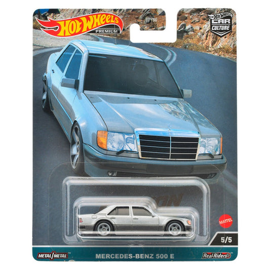 Hot Wheels Premium Car Culture HKC55 Mercedes Benz 500E 1:64 Diecast Car