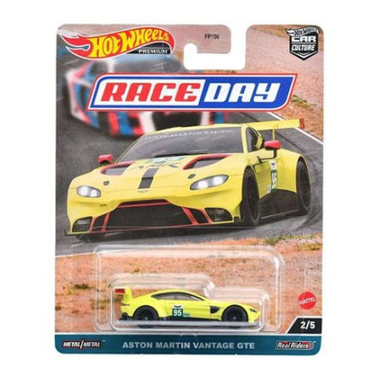 Hot Wheels HKC60 Race Day: Aston Martin Vantage GTE 1:64 Premium Diecast Car