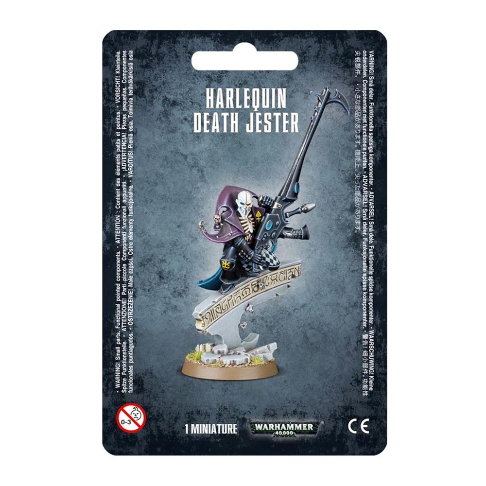 Games Workshop Aeldari Harlequin Death Jester Warhammer 40k Aeldari 58-15