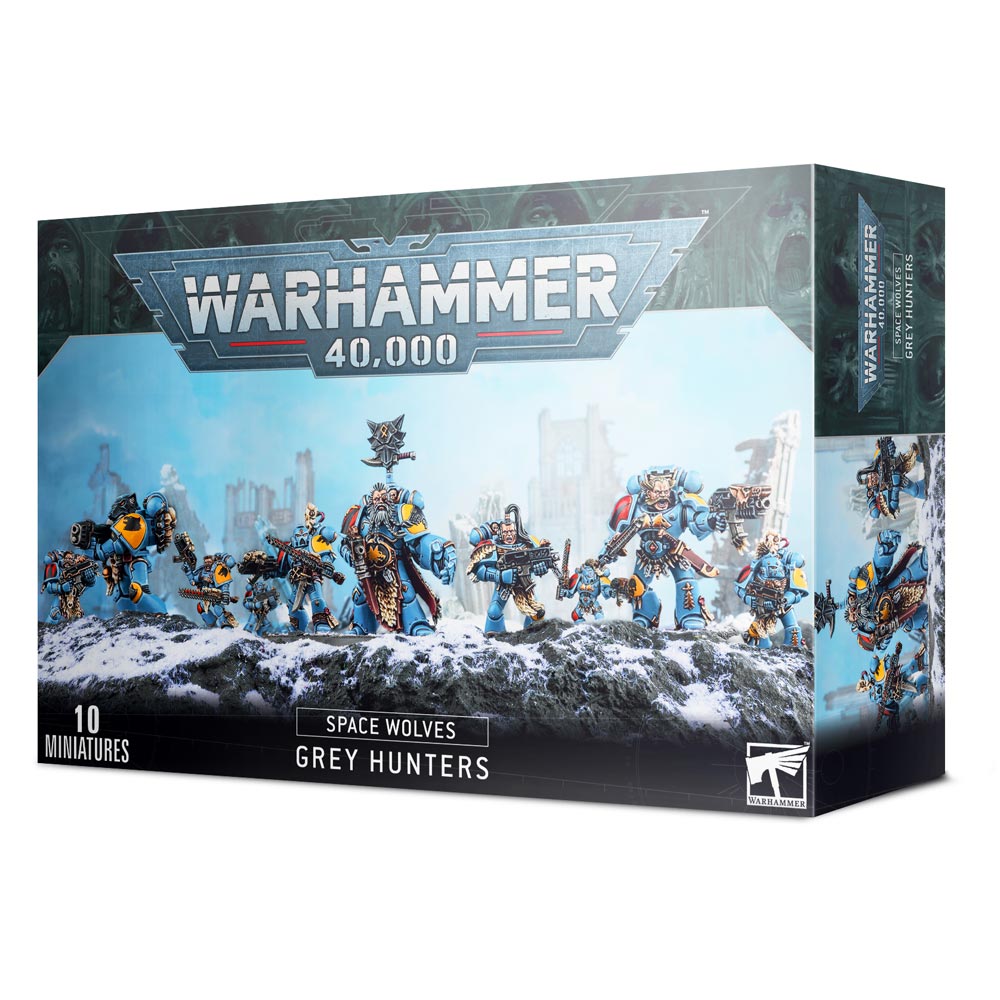 Games Workshop Space Wolves Grey Hunters Warhammer 40k 53-06