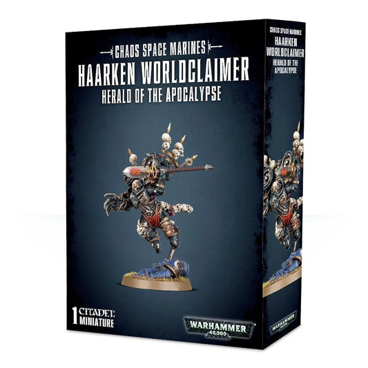 Games Workshop Chaos S/M: Haarken Worldclaimer Warhammer 40k 43-23