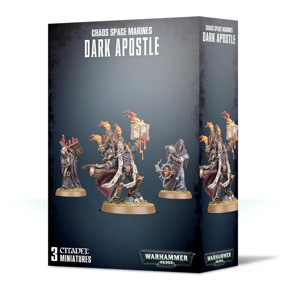 Games Workshop Chaos Space Marines Dark Apostle Warhammer 40k 43-37