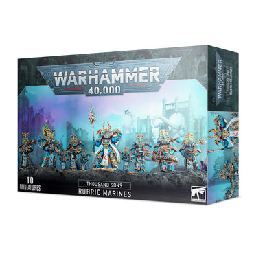 Games Workshop Thousand Sons: Rubric Marines Warhammer 40k 43-35