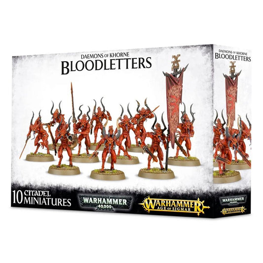 Games Workshop Daemons Of Khorne Bloodletters Warhammer 40k AoS 97-08