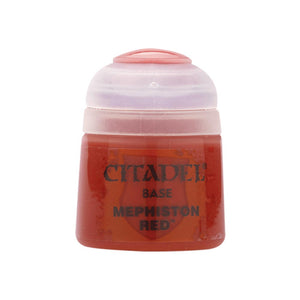 Games Workshop Warhammer Colour Base Paint: Mephiston Red 12ml 21-03