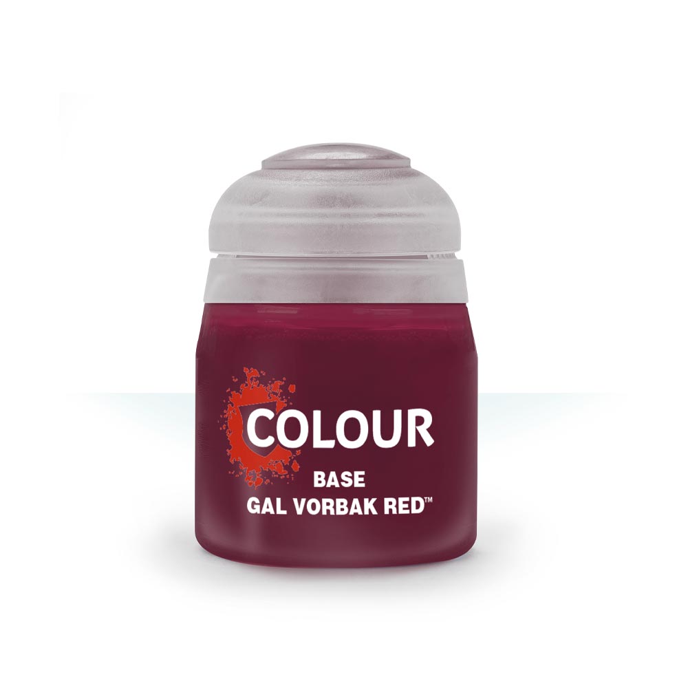Games Workshop Citadel Base Paint: Gal Vorbak Red 12ml Warhammer 21-41