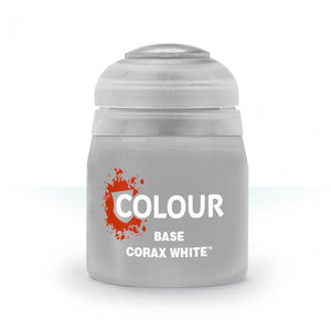 Games Workshop Warhammer Colour Base Paint: Corax White 12ml 21-52