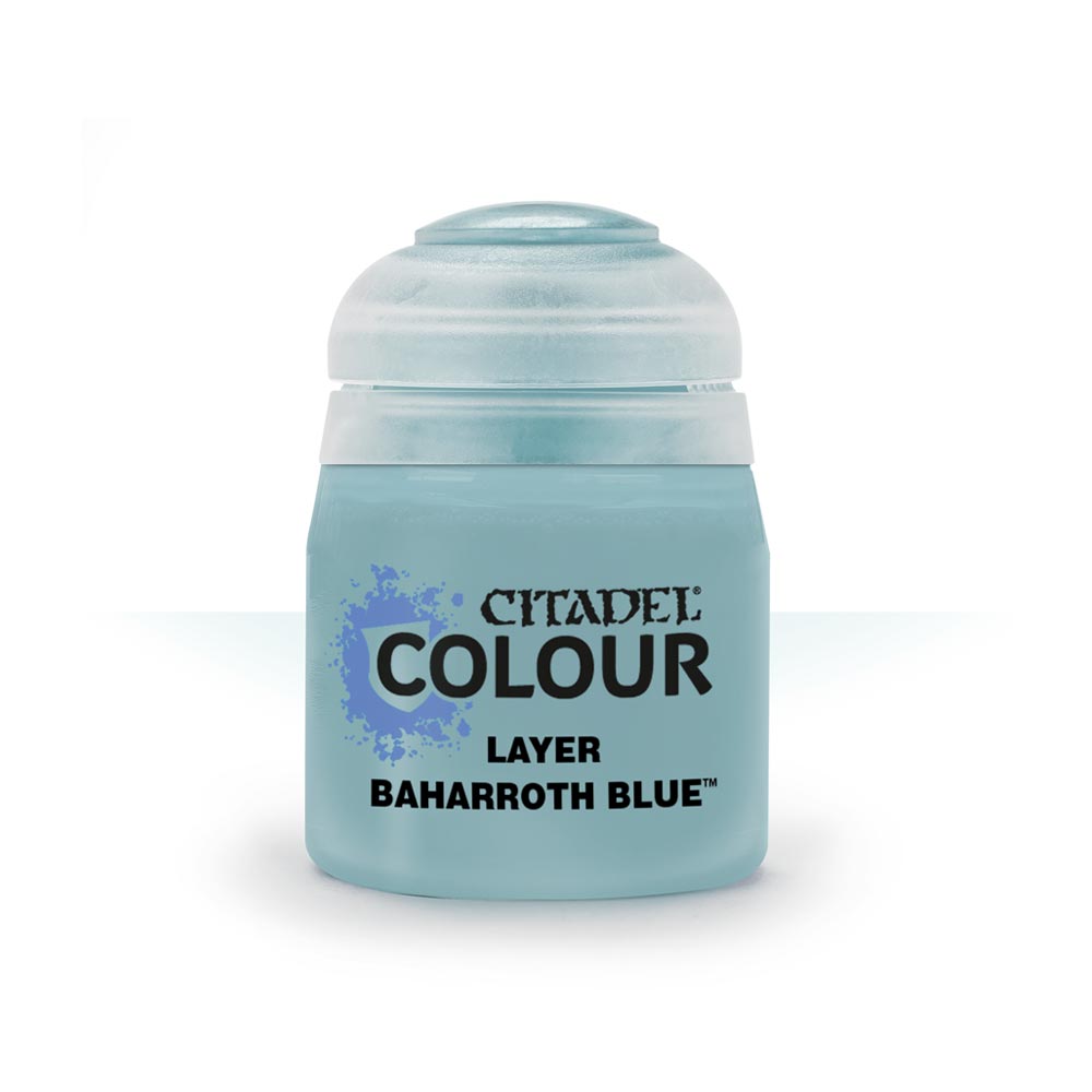 Games Workshop Citadel Layer Paint: Baharroth Blue 12ml Warhammer 22-79