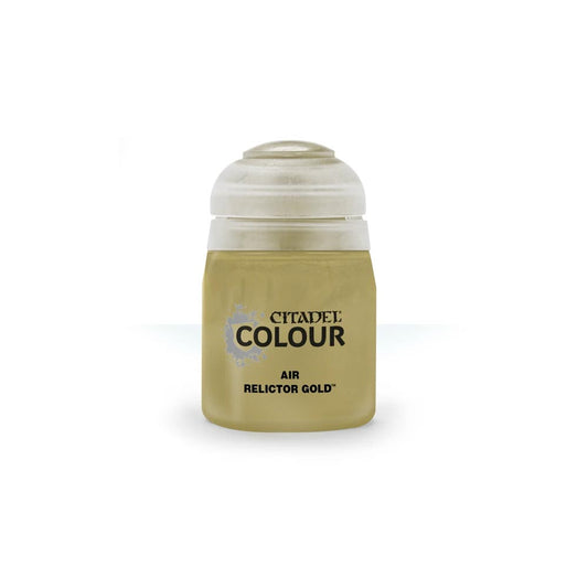 Games Workshop Citadel Air Paint: Relictor Gold 24ml Warhammer 28-49