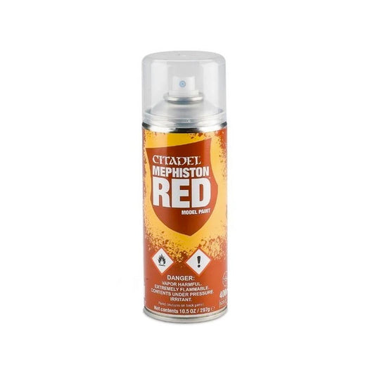 Games Workshop Citadel Spray Paint: Mephiston Red Warhammer 62-15