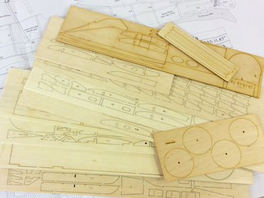 Belair Aeronca Defender 42" Electric Scale RC Plane Assembly Kit BA003