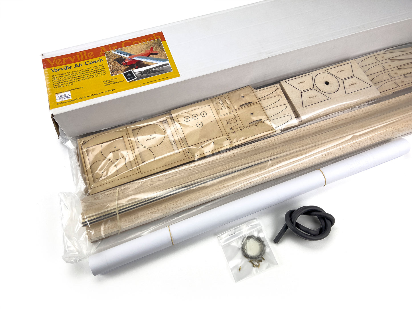 Belair Verville Air Coach 40" Electric Scale RC Plane Assembly Kit BA004