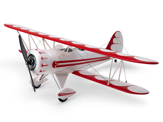 E-flite UMX WACO BNF Basic with AS3X and SAFE Select 2S/3S RC Plane - White