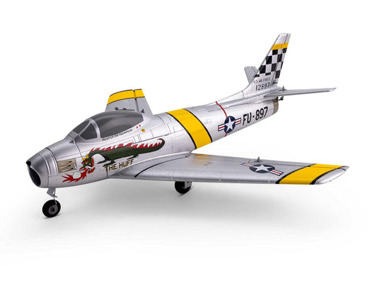 E-flite UMX F-86 Sabre 30mm EDF Jet BNF Basic with AS3X and SAFE Sel 4S RC Plane