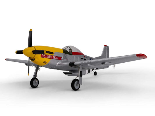 E-flite UMX P-51D Mustang "Detroit Miss" BNF Basic w/ AS3X and SAF 2S/3S RCPlane