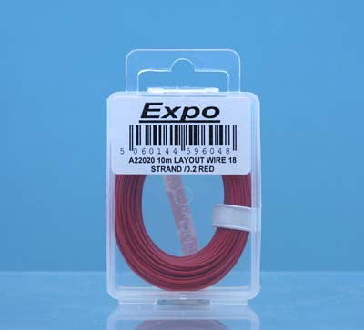 Expo Tools 10M Rolls Of 18/01M Cable Red A22020.