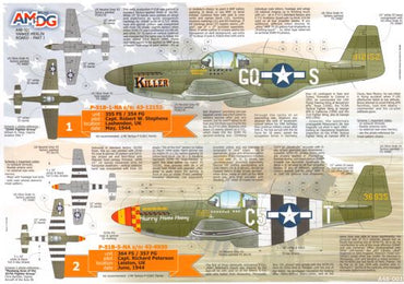 AMDG Yankee Merlin Roar! P-51 Mustangs USAAF Part 1 1:48