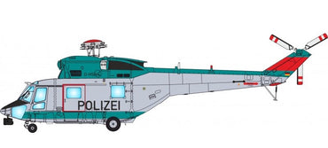 Answer PZL W-3T Sokol German Police Multi-Part Model Kit 1:48