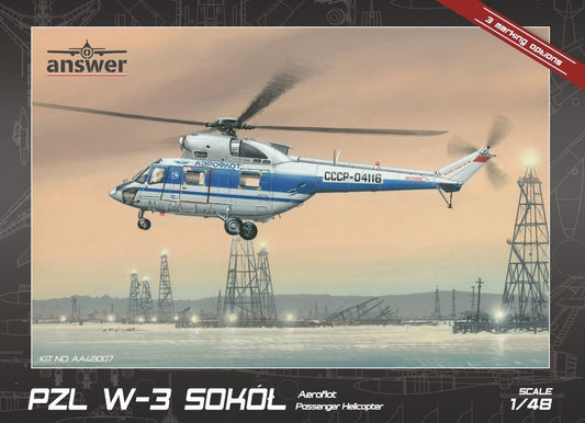 Answer AA48007 1:48 PZL W-3 Aeroflot