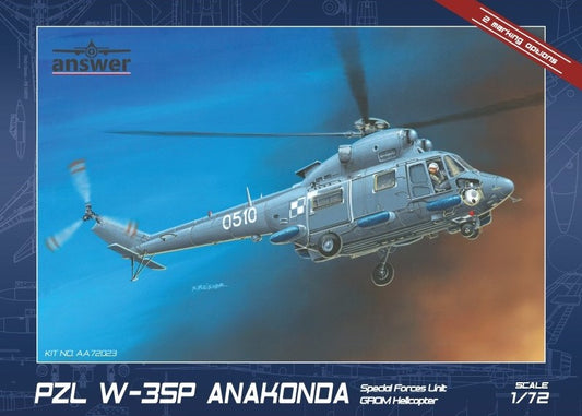 Answer AA72023 1:72 PZL W-3SP Anakonda Special Unit Grom