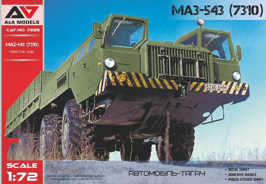A & A Models AAM7225 1:72 MAZ-543
