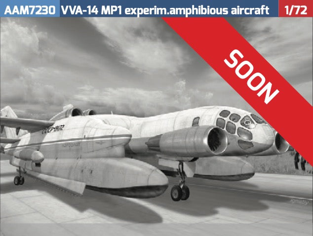 A & A Models AAM7230 1:72 VVA-14 MP1 experimental amphibious aircraft