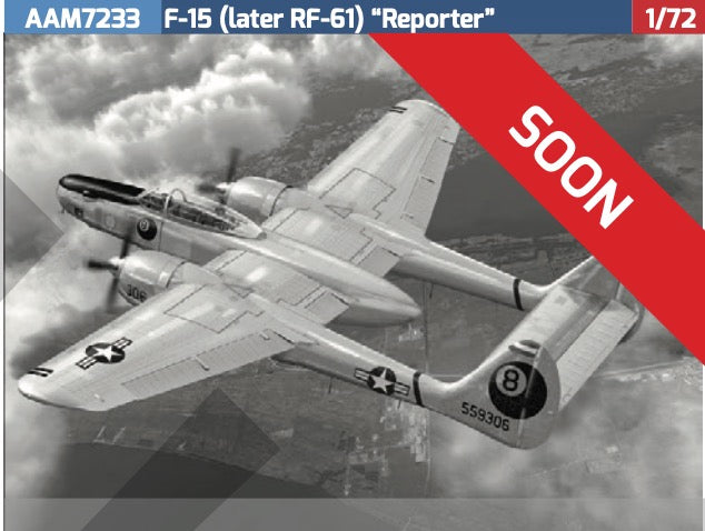 A & A Models AAM7233 1:72 Northrop F-15 Reporter