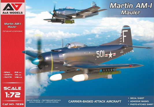 A & A Models AAM7239 1:72 Martin AM-1 Mauler