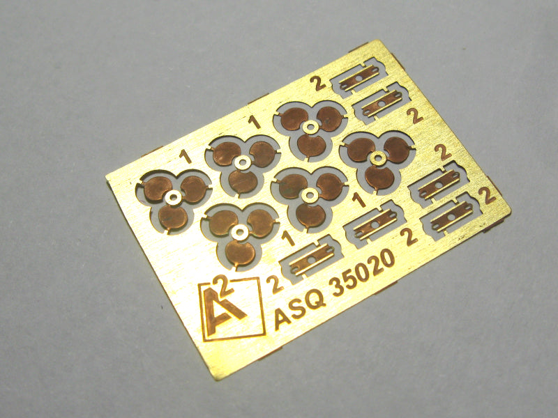A-Squared Soviet/Russian Military/Aircraft Cabin Fans (x5) 1:35