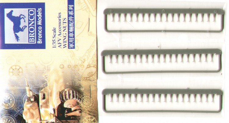 Bronco Models AB3502 1:35 Butterfly wing nuts