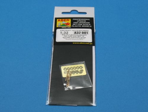 Aber ABRA32001 1:32 Set of 2 barrels for German 7.92 mm MG.15 A/C machine guns