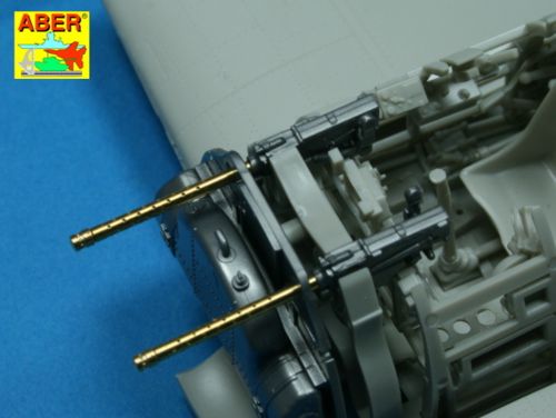 Aber Japanese 7.7mm Type 97 Aircraft Machine Gun Barrels 1:32